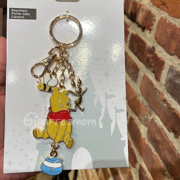 Disney Parks Winnie the Pooh Keychain - Picture 1 of 1